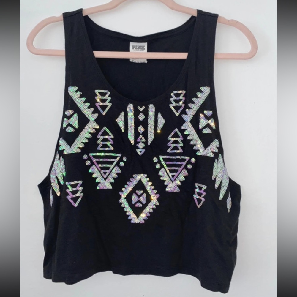 PINK bling tank